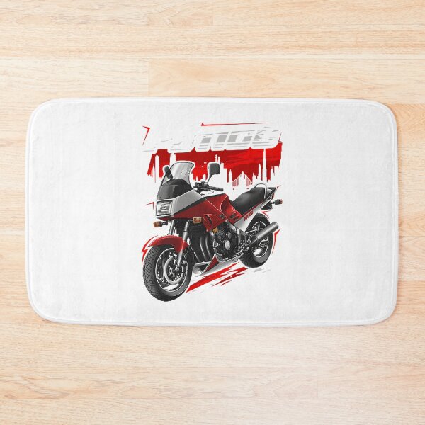Item preview, Yamaha FJ Inspired White and Red Motorcycle Rider Design designed and sold by area51design.