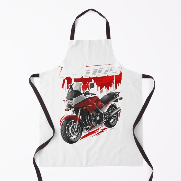 Artikelvorschau, Yamaha FJ-inspiriertes Design für Motorradfahrer in Weiß und Rot entworfen und verkauft von area51design.