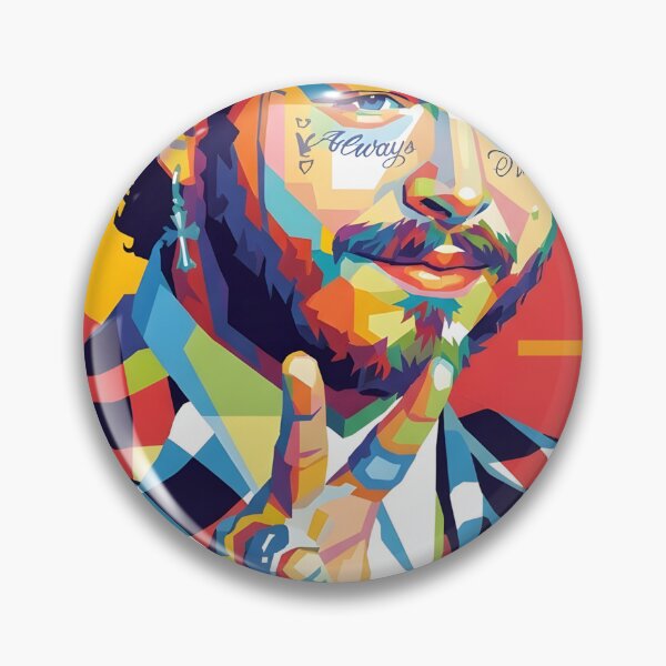 Item preview, Post malone pop art designed and sold by Zamziri.