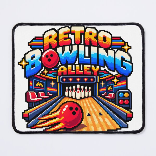Item preview, Retro Bowling Alley designed and sold by TOMSZE.