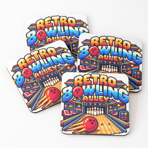 Item preview, Retro Bowling Alley designed and sold by TOMSZE.