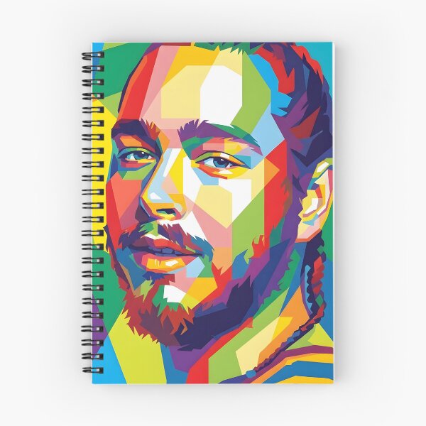 Artikelvorschau, Post Malone Pop-Art entworfen und verkauft von Zamziri.