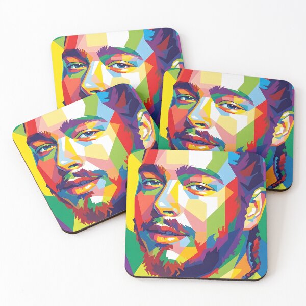 Artikelvorschau, Post Malone Pop-Art entworfen und verkauft von Zamziri.