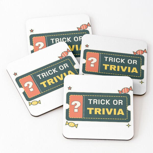 Item preview, Trick or Trivia - Funny Halloween Trivia Night designed and sold by Playful Paper Club.