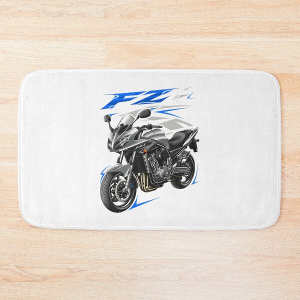 Item preview, Yamaha FZ Liquid Silver Raven Motorcycle Rider Design designed and sold by area51design.