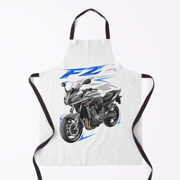 Item preview, Yamaha FZ Liquid Silver Raven Motorcycle Rider Design designed and sold by area51design.