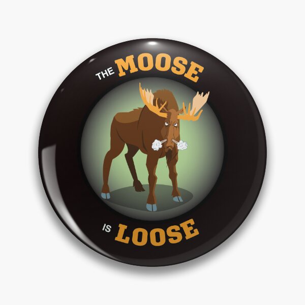 Item preview,  Angry, snorting moose on the loose. designed and sold by Lobo-36.