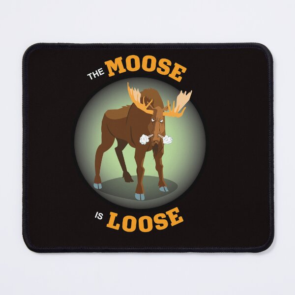 Item preview,  Angry, snorting moose on the loose. designed and sold by Lobo-36.