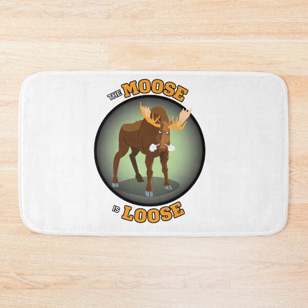 Item preview,  Angry, snorting moose on the loose. designed and sold by Lobo-36.