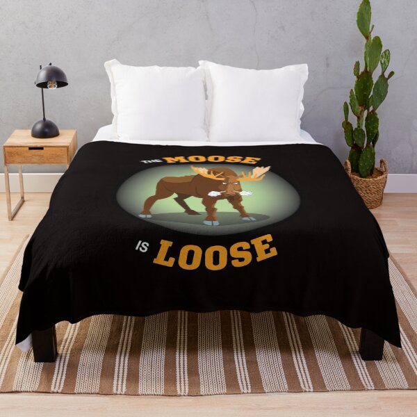 Item preview, Angry, snorting moose on the loose. designed and sold by Lobo-36.