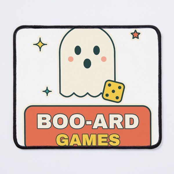 Item preview, Boo-ard Games - Cute Ghost Board Game Pun designed and sold by Playful Paper Club.