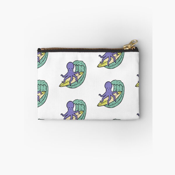 Item preview, Surfing Octopus Riding a Wave designed and sold by BysonDesigns.
