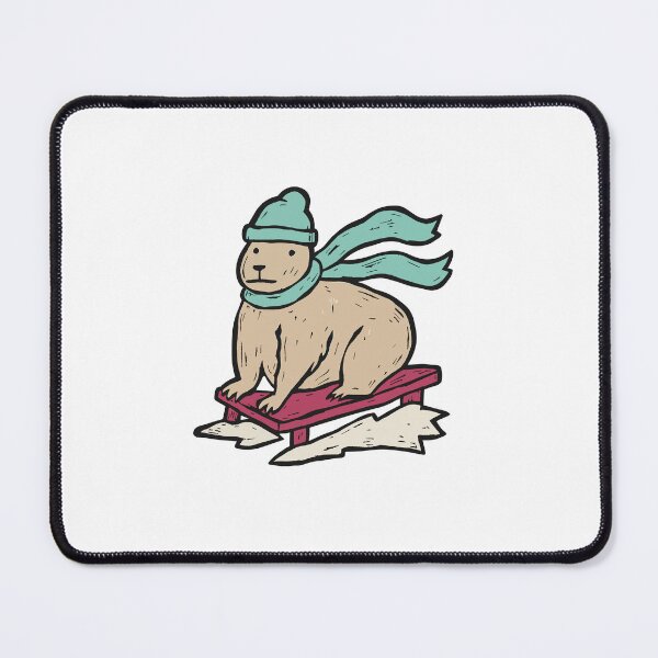 Item preview, Sledding Marmot Going Downhill Fast designed and sold by BysonDesigns.