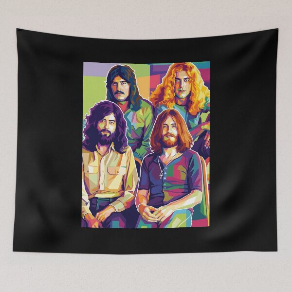 Artikelvorschau, Led Zeppelin Pop-Art entworfen und verkauft von Zamziri.