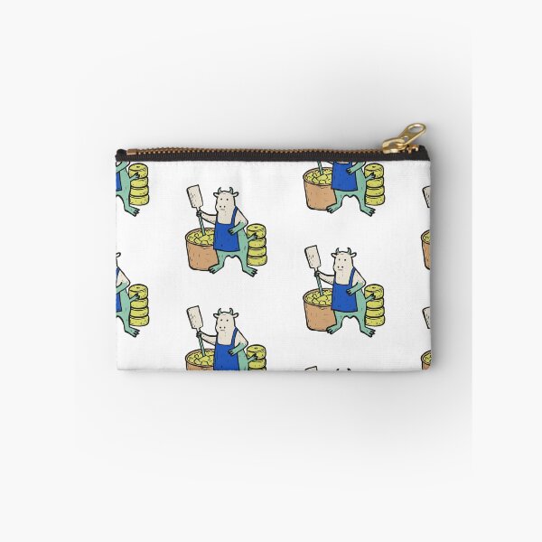 Item preview, Cheesemaking Cow Stirring the Vat designed and sold by BysonDesigns.