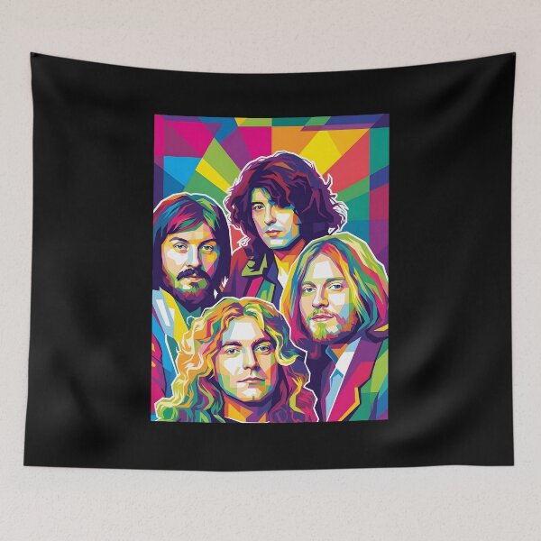 Artikelvorschau, Led Zeppelin Pop-Art entworfen und verkauft von Zamziri.