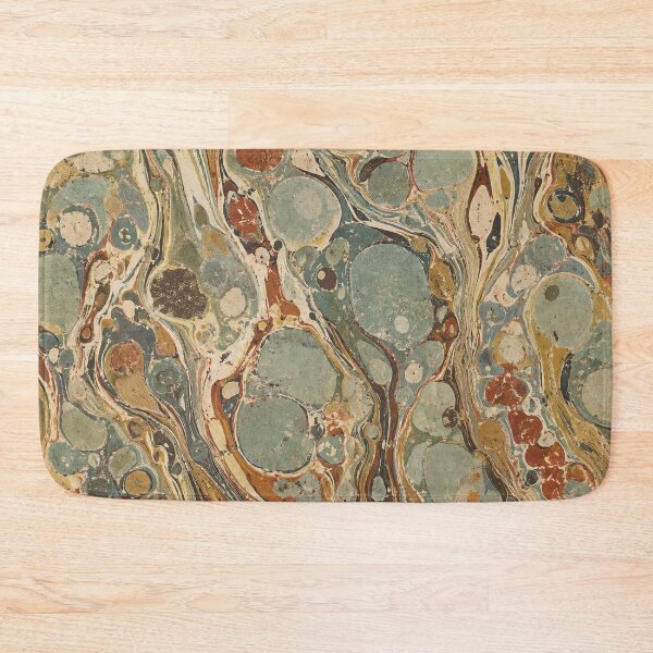 Item preview, Antique Marbled Paper Prints Vintage Bookbinding Abstract Patterns designed and sold by PinUpPizzazz.