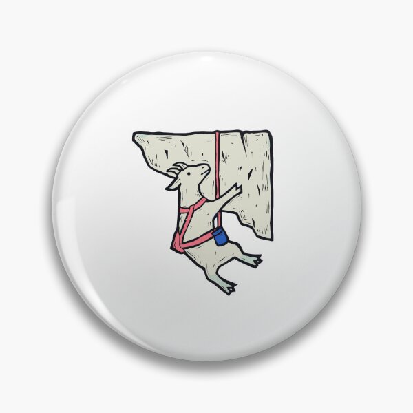 Item preview, Rock Climbing Goat on an Overhang designed and sold by BysonDesigns.