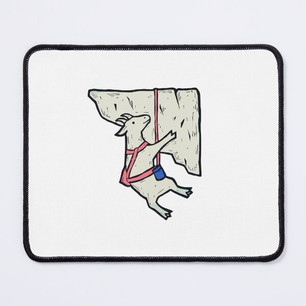 Item preview, Rock Climbing Goat on an Overhang designed and sold by BysonDesigns.
