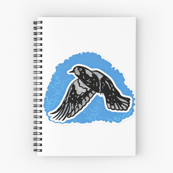 Item preview, Australian Magpie  designed and sold by WildLadyWood.