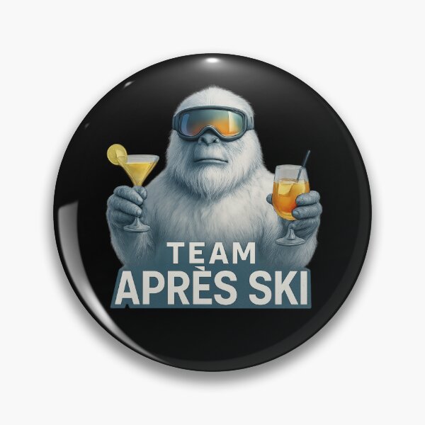 Item preview, Team Après Ski Yeti Cocktail Skiers designed and sold by Loona97.