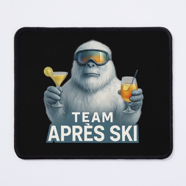 Item preview, Team Après Ski Yeti Cocktail Skiers designed and sold by Loona97.
