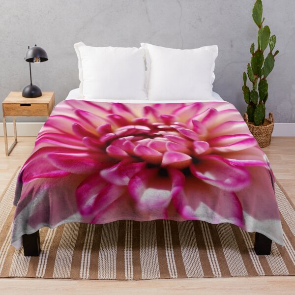 Item preview, A Gorgeous White Pink Dahlia Is Blooming designed and sold by JonnaHurmerinta.
