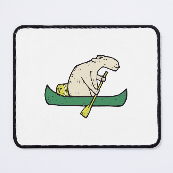 Item preview, Canoeing Moose on a Lake Trip designed and sold by BysonDesigns.