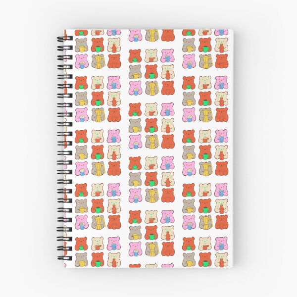Item preview, Coffee Bear Sticker Pack - Nine Bears and Nine Coffees designed and sold by BysonDesigns.