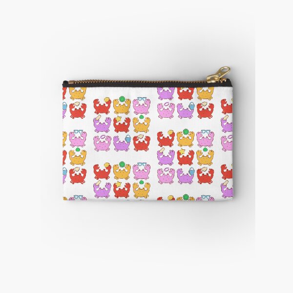 Item preview, Crab Sticker Pack - Nine Crabs With Beach Finds designed and sold by BysonDesigns.