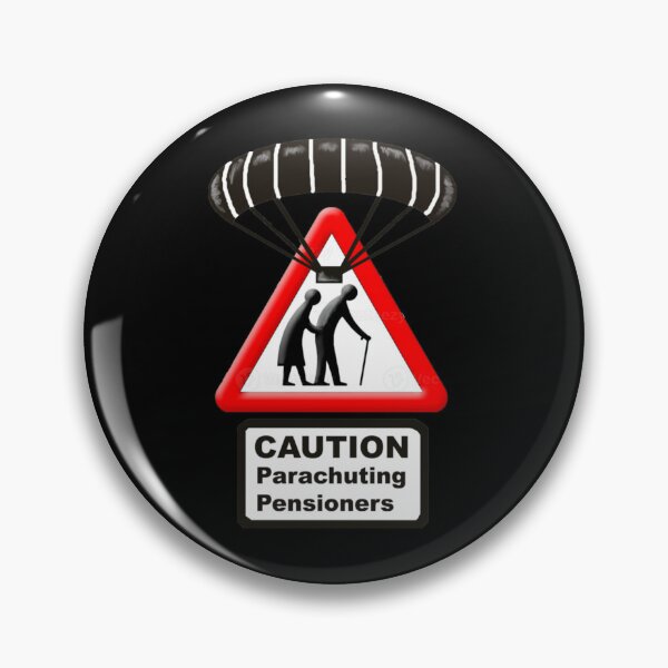 Item preview, Parachuting pensioners!  designed and sold by tamanexoftproc.