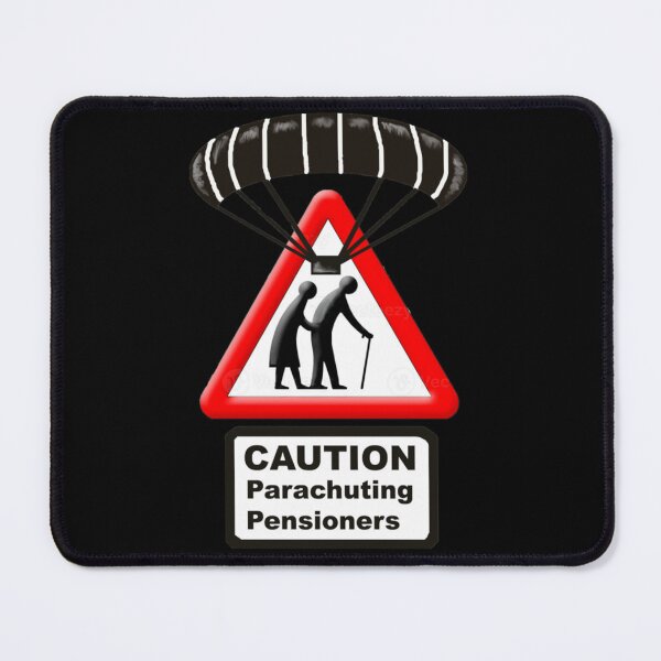 Item preview, Parachuting pensioners!  designed and sold by tamanexoftproc.