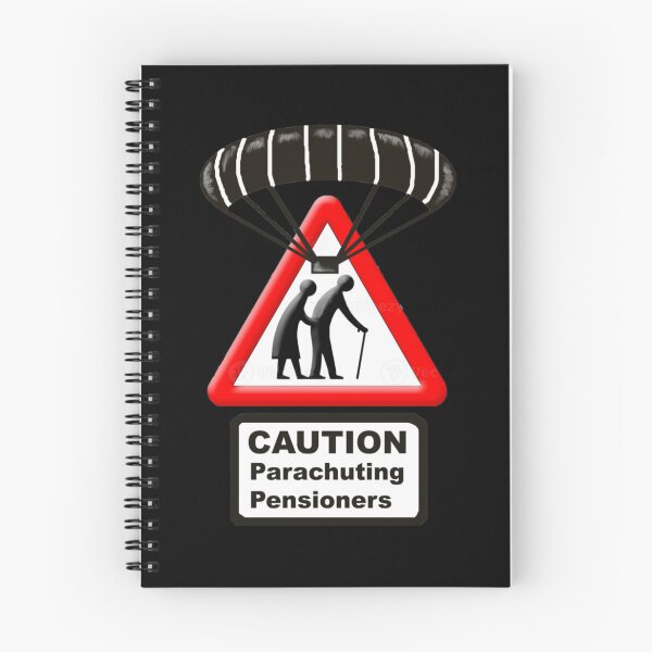 Item preview, Parachuting pensioners!  designed and sold by tamanexoftproc.