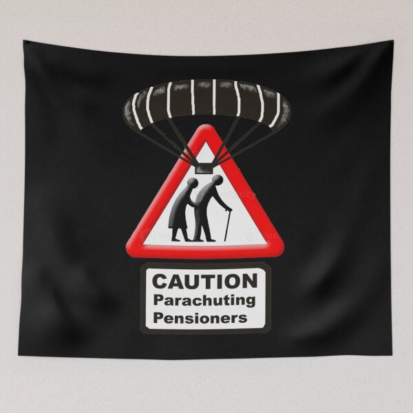 Item preview, Parachuting pensioners!  designed and sold by tamanexoftproc.