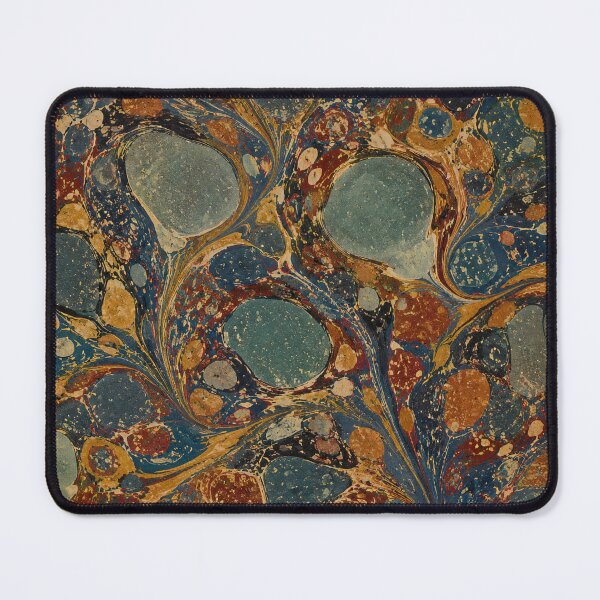 Item preview, Antique Marbled Paper Prints Vintage Bookbinding Abstract Patterns designed and sold by PinUpPizzazz.
