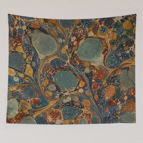 Item preview, Antique Marbled Paper Prints Vintage Bookbinding Abstract Patterns designed and sold by PinUpPizzazz.
