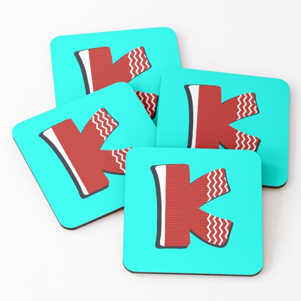 Item preview, Pop Art Letter K - Initial design of the Letter K designed and sold by Fun Funky Designs.