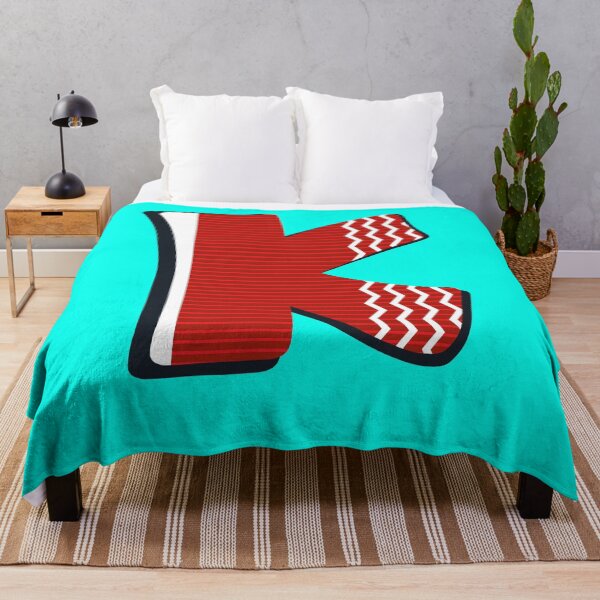 Artikelvorschau, Pop-Art-Buchstabe K – Erster Entwurf des Buchstabens K entworfen und verkauft von Fun Funky Designs.