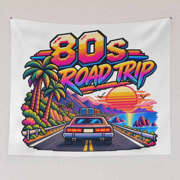 Item preview, 80s Road Trip designed and sold by TOMSZE.