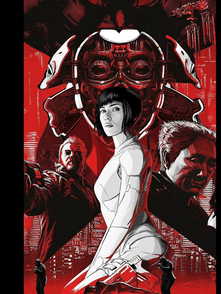 Thumbnail 4 of 4, iPhone Case, Ghost In The Shell designed and sold by WhimsySpore.