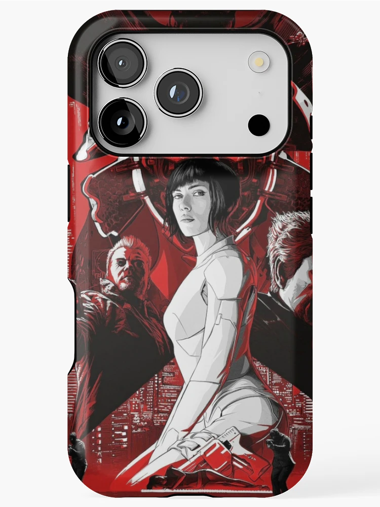 Thumbnail 1 of 4, iPhone Case, Ghost In The Shell designed and sold by WhimsySpore.