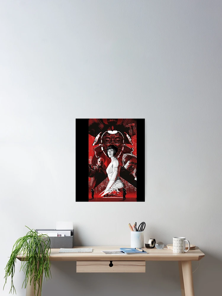 Thumbnail 2 of 3, Poster, Ghost In The Shell designed and sold by WhimsySpore.