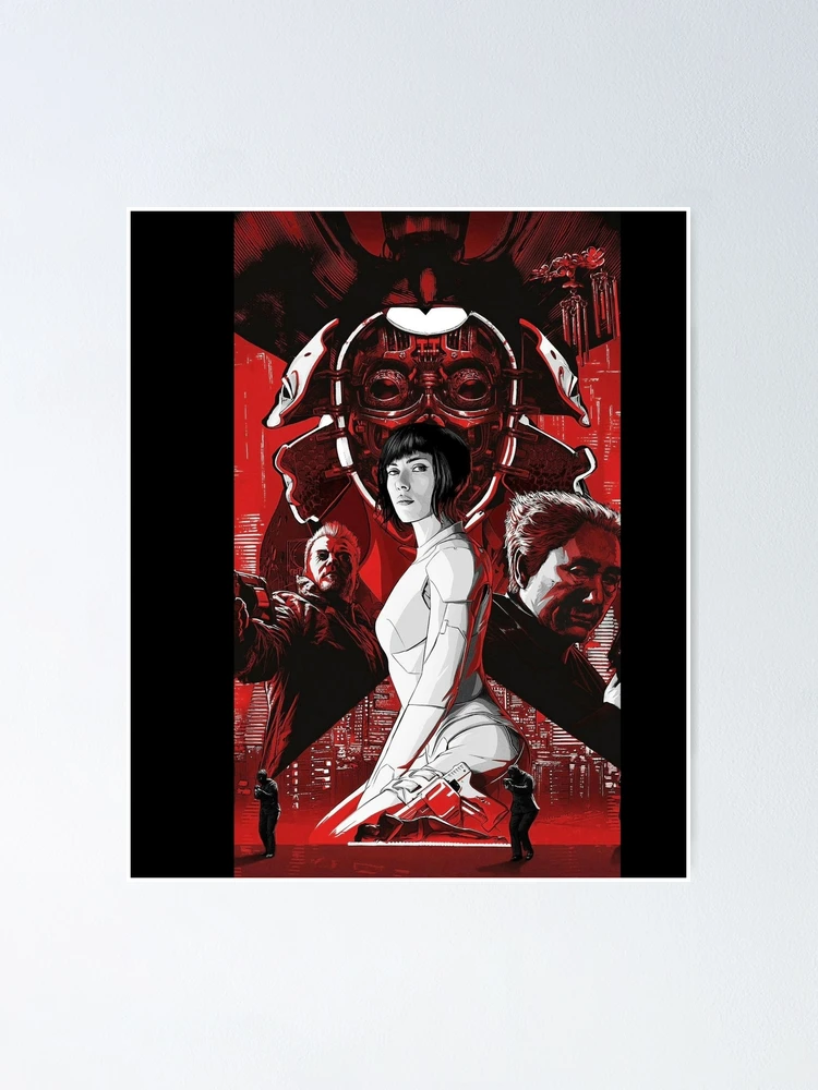 Thumbnail 1 of 3, Poster, Ghost In The Shell designed and sold by WhimsySpore.