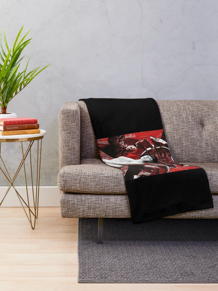 Thumbnail 2 of 6, Throw Blanket, Ghost In The Shell designed and sold by WhimsySpore.