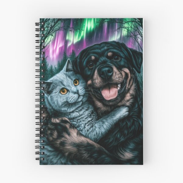 Item preview, Rottweiler Cat Love designed and sold by Nocturne  Paws.