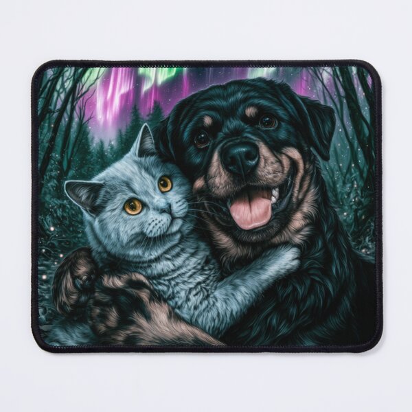 Artikelvorschau, Rottweiler-Katzenliebe entworfen und verkauft von Nocturne  Paws.