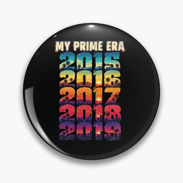 Item preview, My Prime Era 2015–2019 | 2010s Nostalgia Retro Sunset Vintage Design designed and sold by Art-Zora.