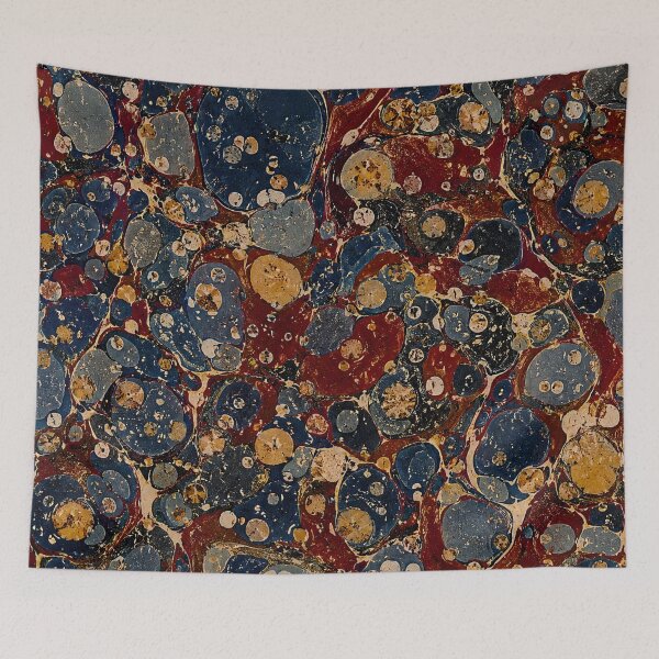 Item preview, Antique Marbled Paper Prints Vintage Bookbinding Abstract Patterns designed and sold by PinUpPizzazz.