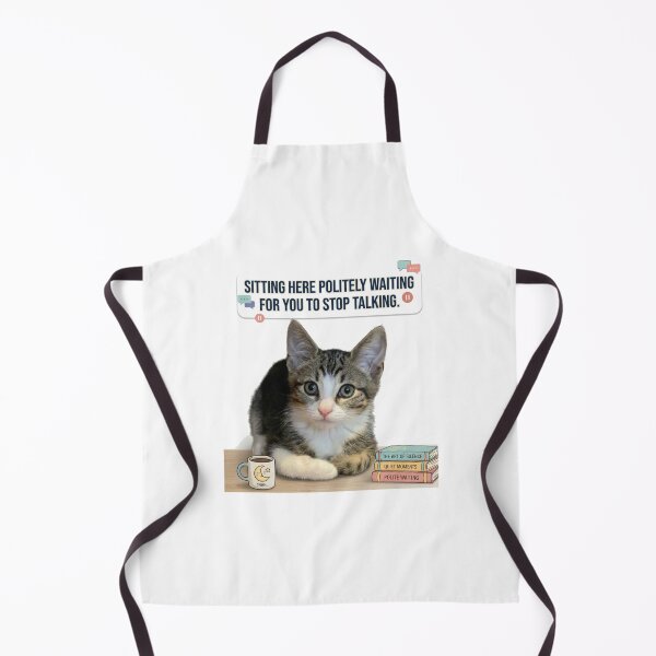 Item preview, sarcastic cat designed and sold by MeliMedO Art.