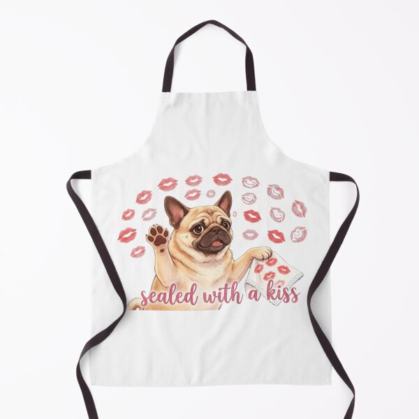 Item preview, Pug Kisses & Love designed and sold by Angel & Mortimer .
